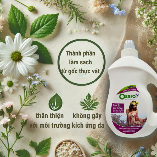 Nước giặt lưu hương OSARO